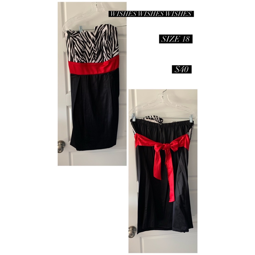 Strapless Cocktail Dress